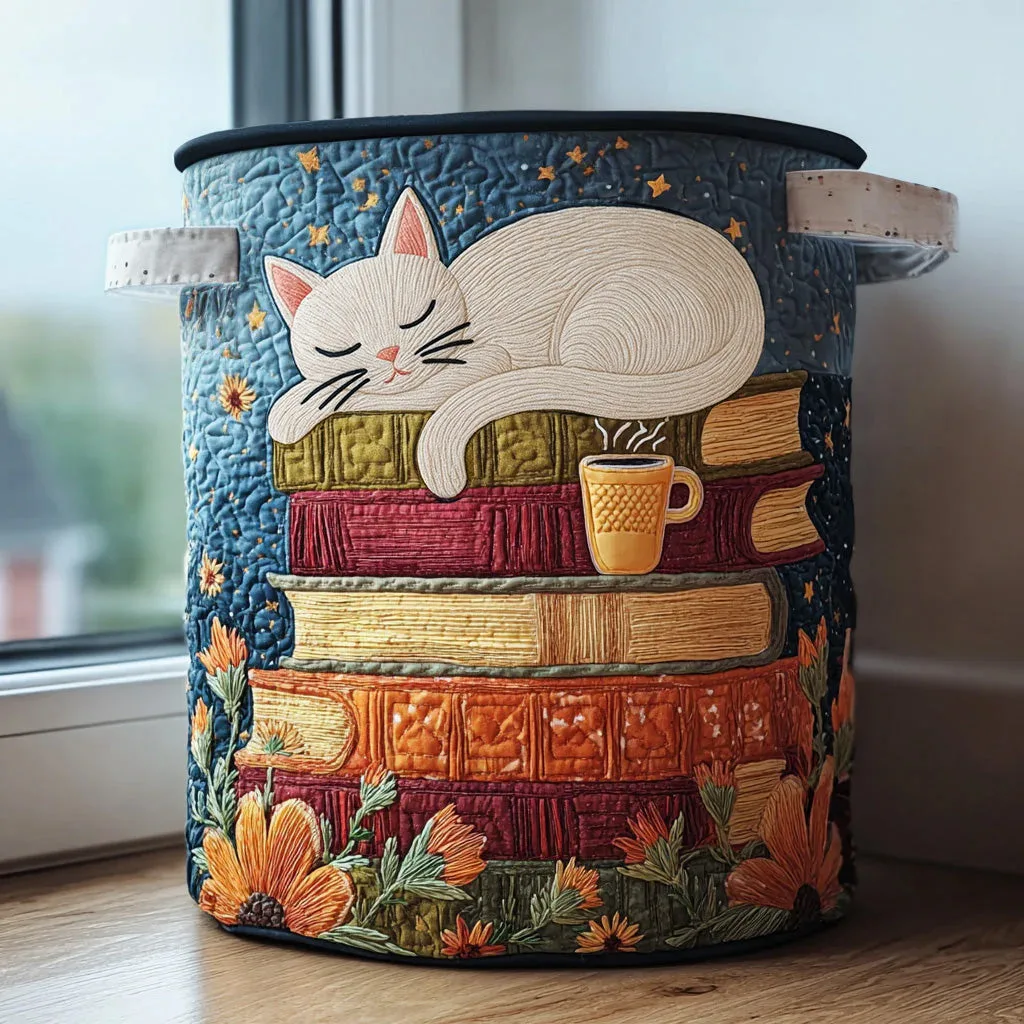 Cesto Acolchoado para Gatos | Cesto Feito à Mão