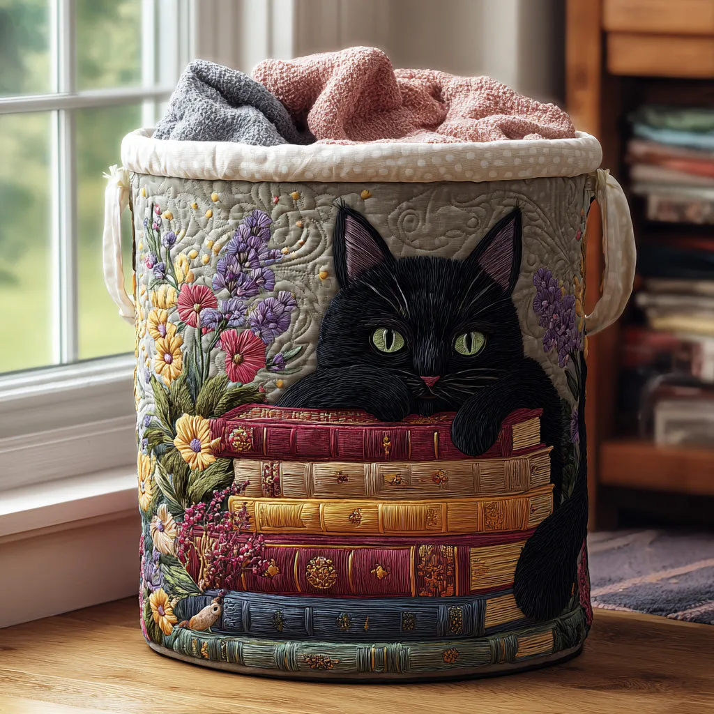 Cesto Acolchoado para Gatos | Cesto Feito à Mão