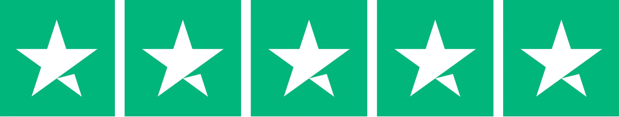 5 estrelas Trustpilot